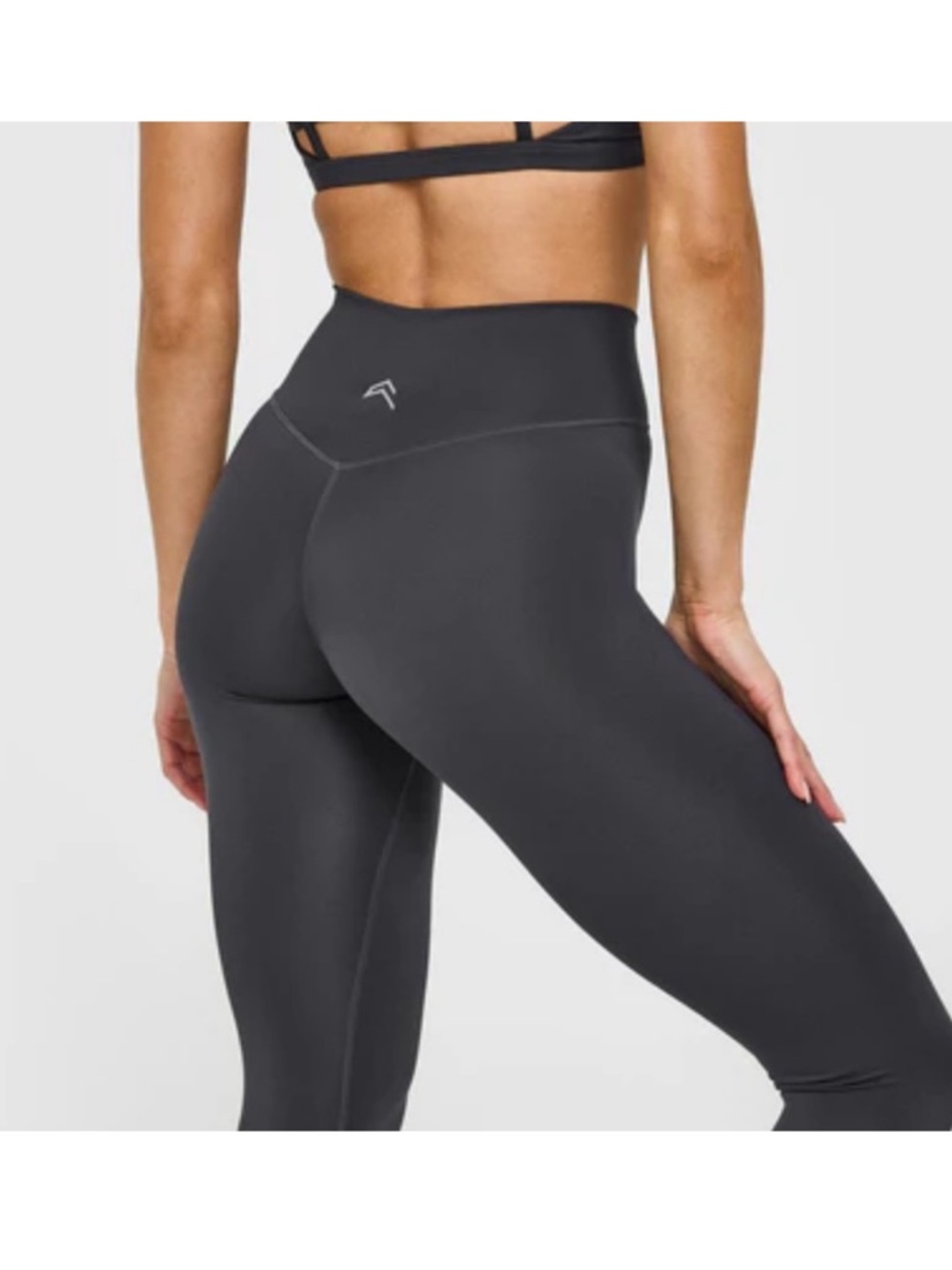 Oner Active Timeless High Waisted Leggings in Coal Size Small